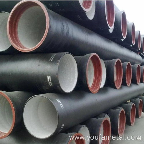 Black Metal Ductile Cast Iron Round Tube Pipe